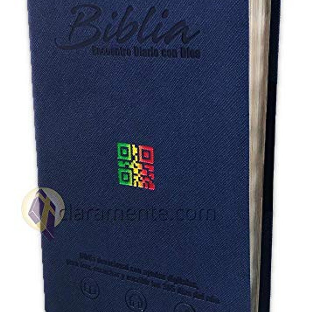 Biblia RVR 60 LG. 045 Fucsia con azul, canto plateado, indice, cierre 1 Biblia RVR 60 LG. 045 Fucsia con azul, canto plateado, indice, cierre