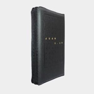 RVR Color negro canto dorado