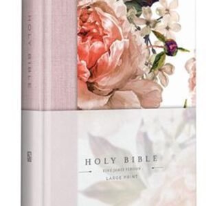 Biblia KJV Holy Bible/ Ingles/ Rosa Flores TD