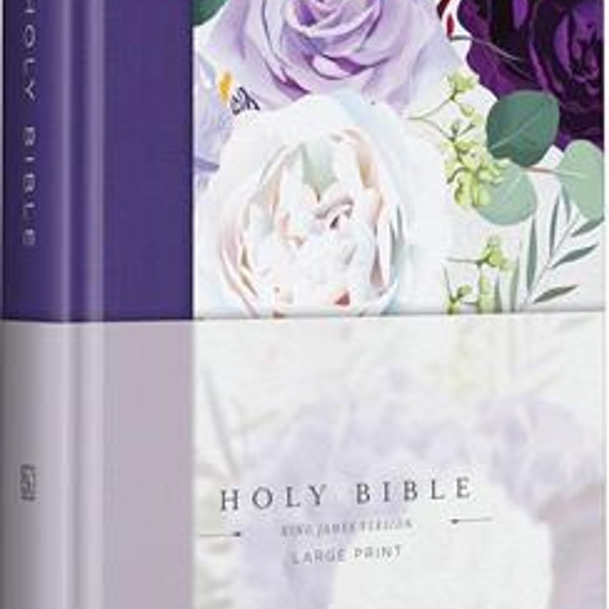 Biblia KJV Holy Bible/ Ingles/ Morado Flores TD 1 Biblia KJV Holy Bible/ Ingles/ Morado Flores TD