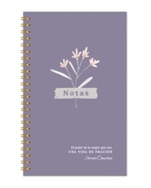 Cuaderno, Libreta: Una Vida De Oración, Violeta