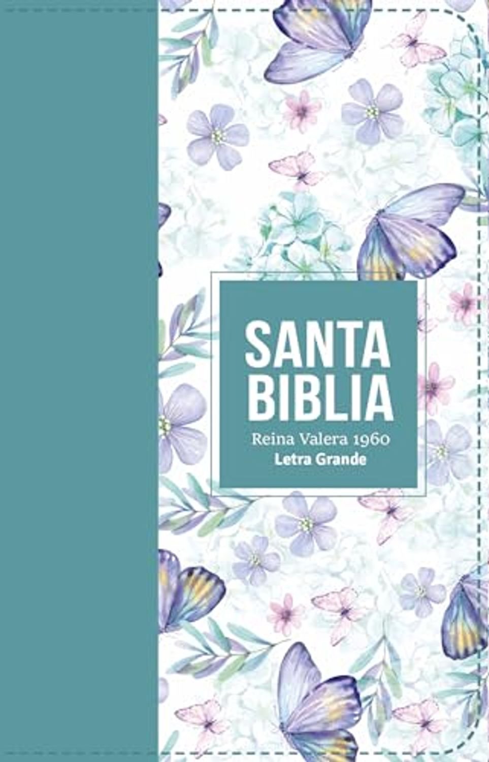 Biblia RVR 1960 Letra Grande Tamaño Manual Símil Piel Botticeli Azul 1 Biblia RVR 1960 Letra Grande Tamaño Manual Símil Piel Botticeli Azul