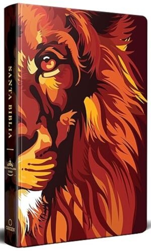 Biblia RVR60 LG/ Leon De Juda Marron TD/ Canto Pintado