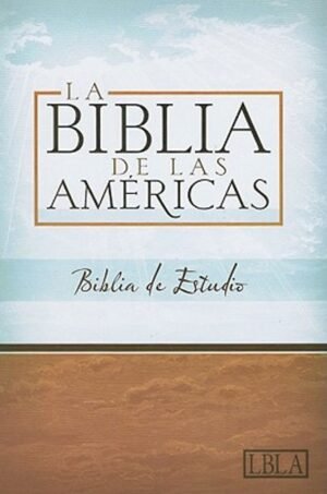 Biblia De Estudio/LBLA/Tapa Dura/Negro/Indice