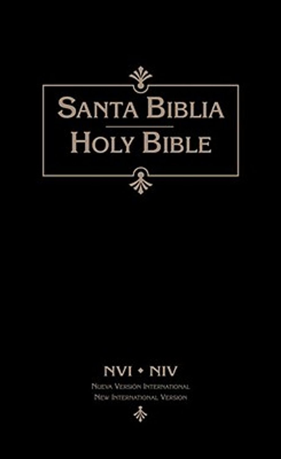Biblia Billingue/NVI-NIV/Imitacion Piel/Negro 1 Biblia Billingue/NVI-NIV/Imitacion Piel/Negro