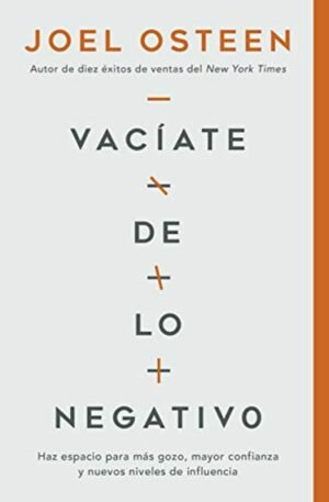 Libro Vacíate De Lo Negativo, Joel Osteen