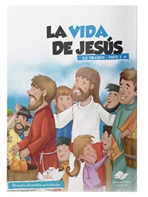 Cartilla la vida de jesus colores sus milagros