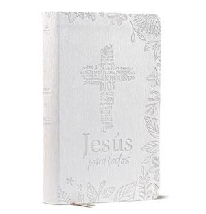 Biblia RVR 1960 Jesús para Todos Letra Grande Tamaño Manual Marfíl Símil Piel con Índice