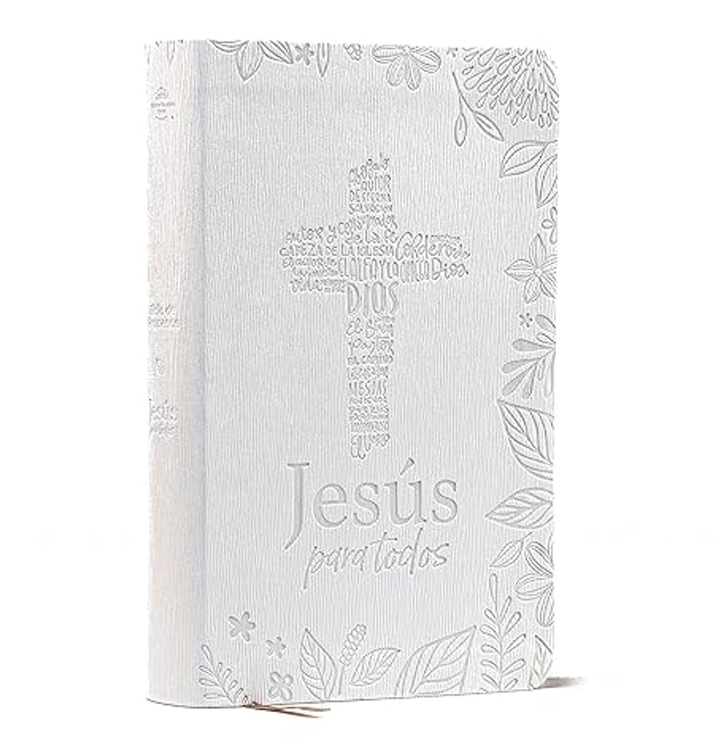 Biblia RVR 1960 Jesús para Todos Letra Grande Tamaño Manual Marfíl Símil Piel con Índice 1 Biblia RVR 1960 Jesús para Todos Letra Grande Tamaño Manual Marfíl Símil Piel con Índice