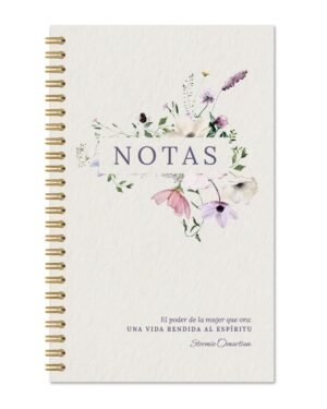 Cuaderno, Libreta: Una Vida Rendida Al Espiritu, Rosada