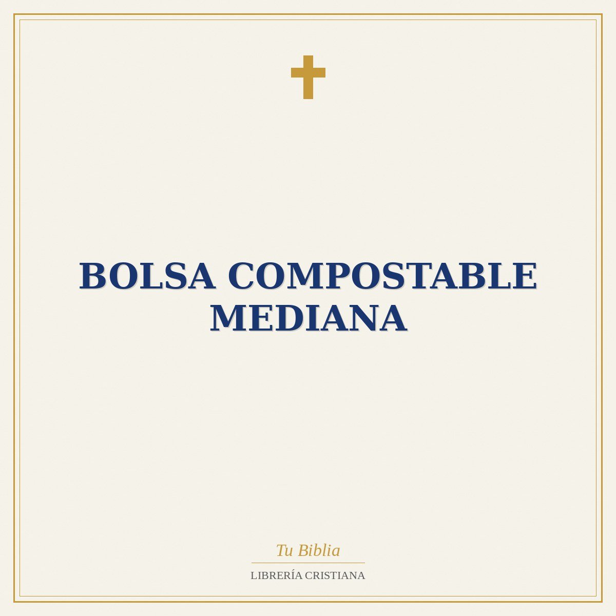 Bolsa Compostable Mediana 1 Bolsa Compostable Mediana