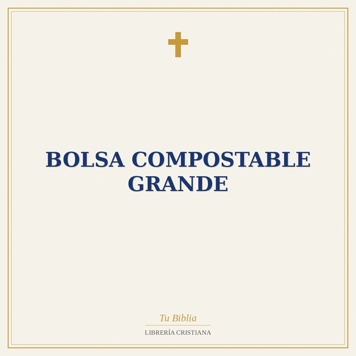 Bolsa Compostable grande 1 Bolsa Compostable grande