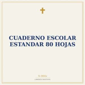 Cuaderno Escolar Estandar 80 hojas