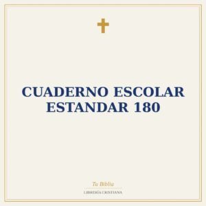 Cuaderno Escolar Estandar 180