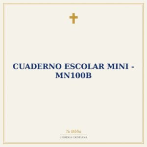 CUADERNO ESCOLAR MINI - MN100B