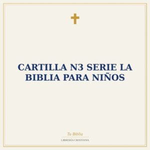 cartilla n3 serie la biblia para niños
