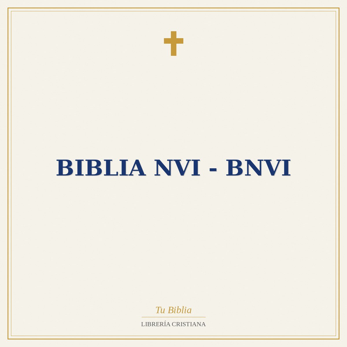 BIBLIA NVI - BNVI 1 BIBLIA NVI - BNVI