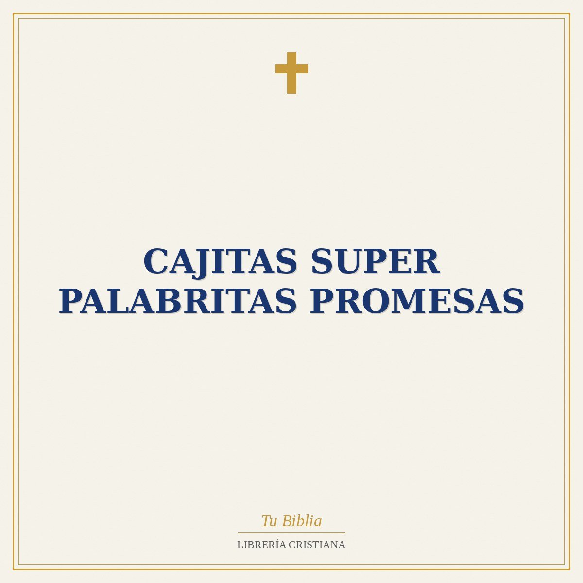 CAJITAS SUPER PALABRITAS PROMESAS 1 CAJITAS SUPER PALABRITAS PROMESAS