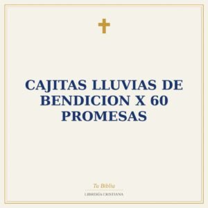 CAJITAS LLUVIAS DE BENDICION X 60 PROMESAS