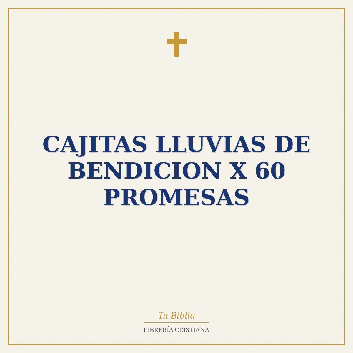 CAJITAS LLUVIAS DE BENDICION X 60 PROMESAS 1 CAJITAS LLUVIAS DE BENDICION X 60 PROMESAS