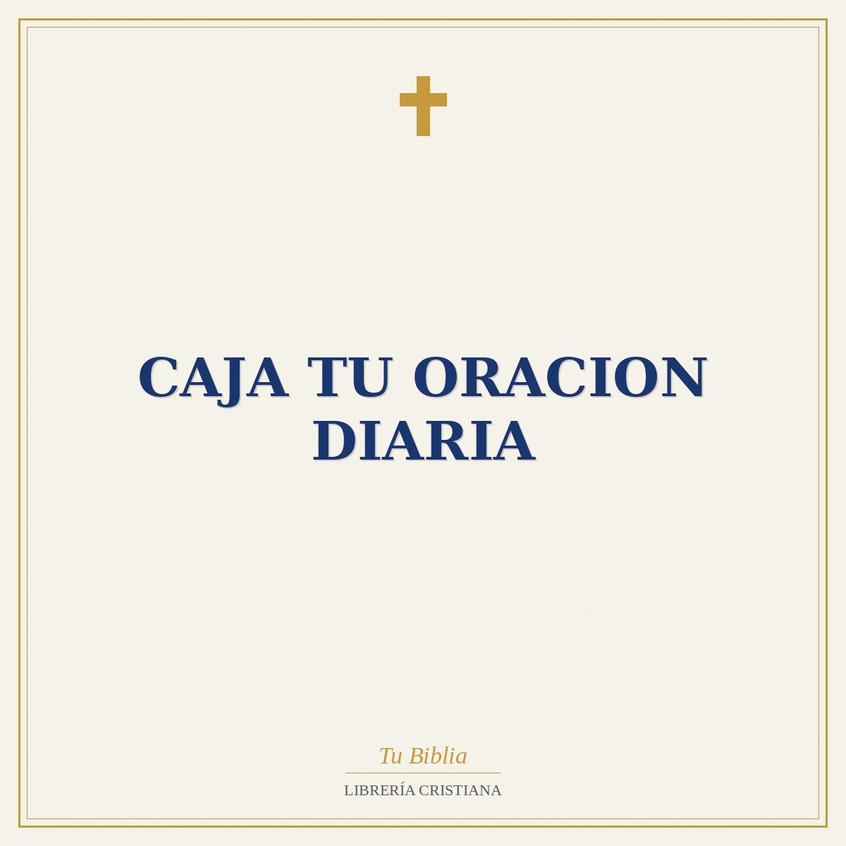 CAJA TU ORACION DIARIA 1 CAJA TU ORACION DIARIA