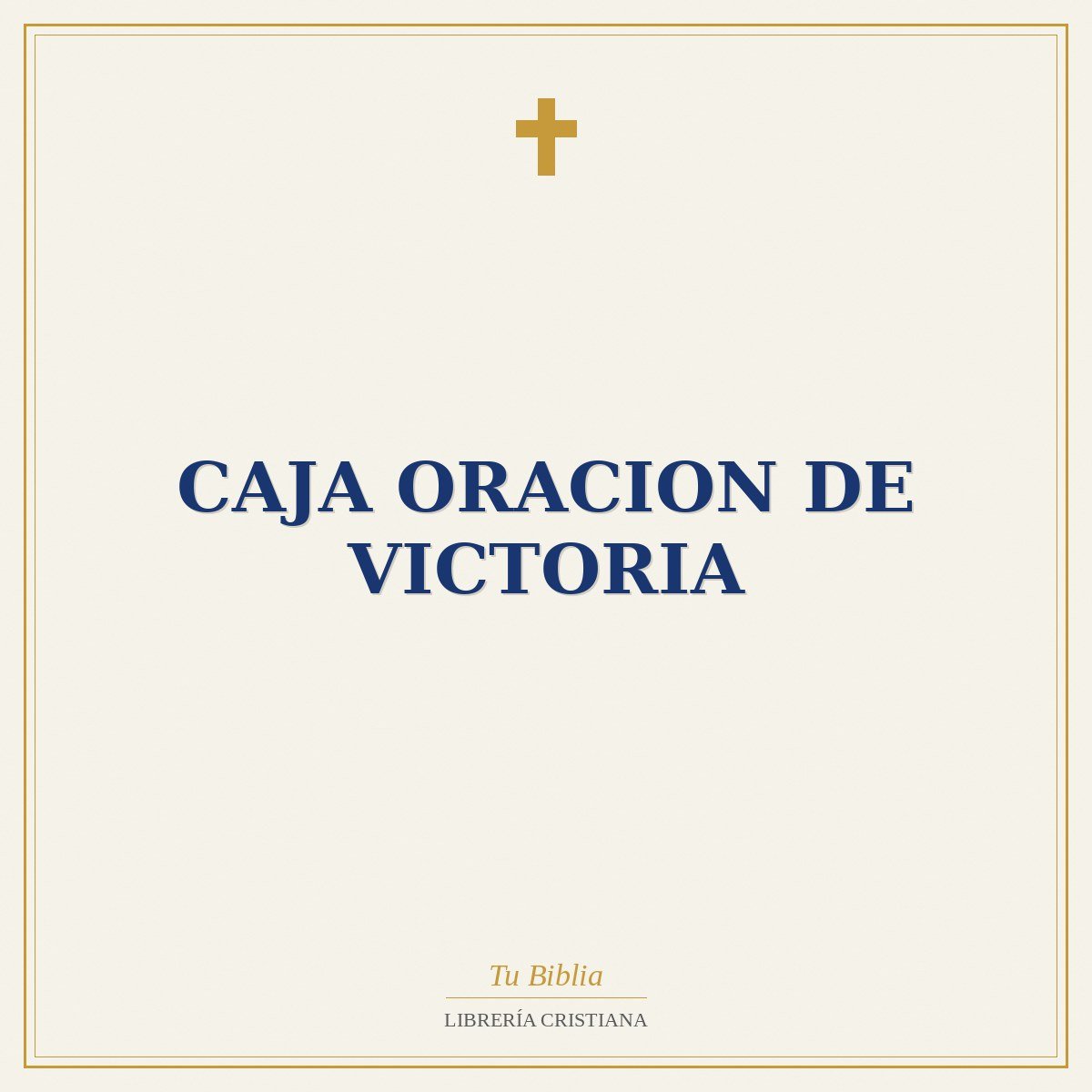 CAJA ORACION DE VICTORIA 1 CAJA ORACION DE VICTORIA