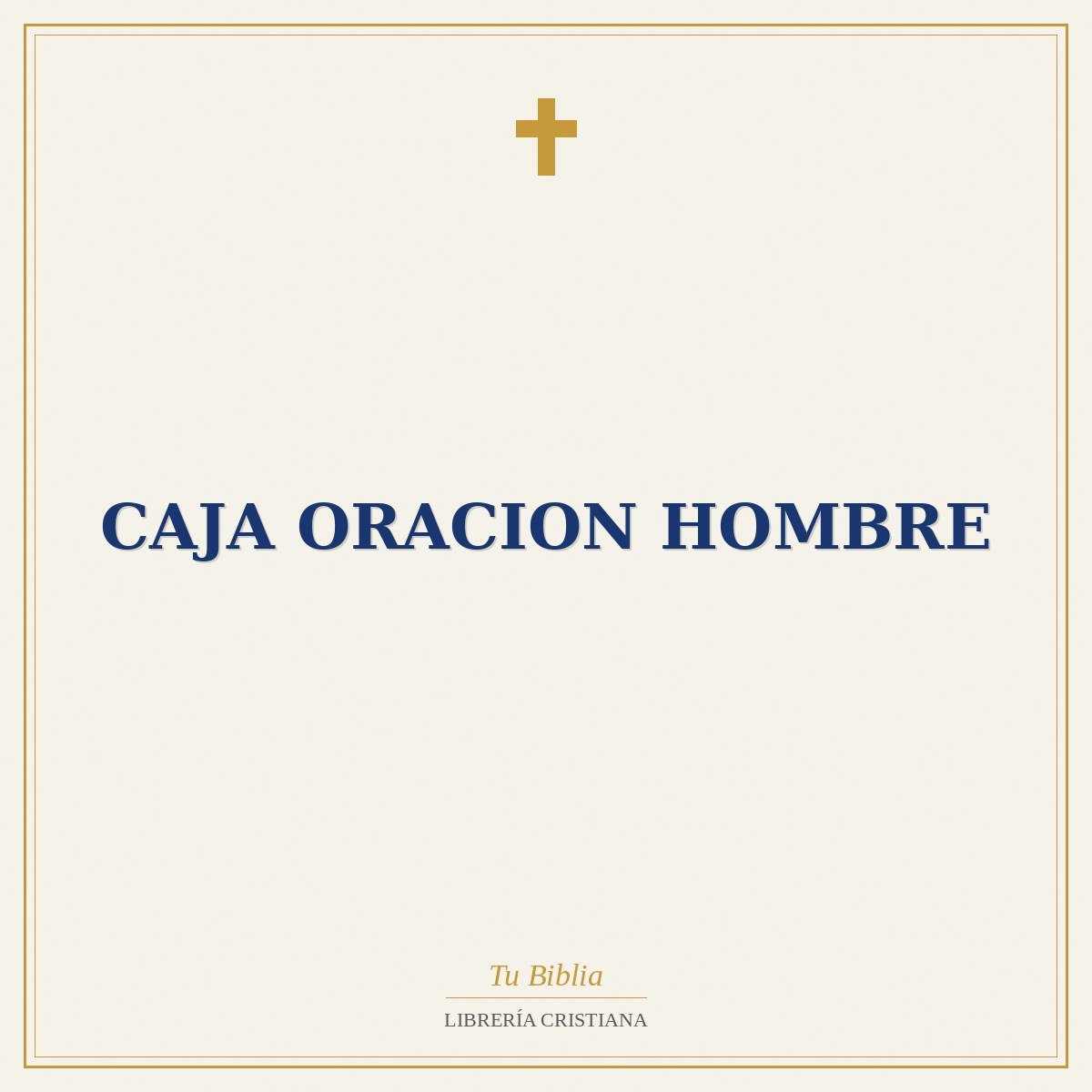 CAJA ORACION HOMBRE 1 CAJA ORACION HOMBRE