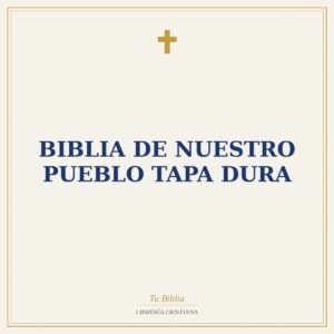 biblia de nuestro pueblo tapa dura