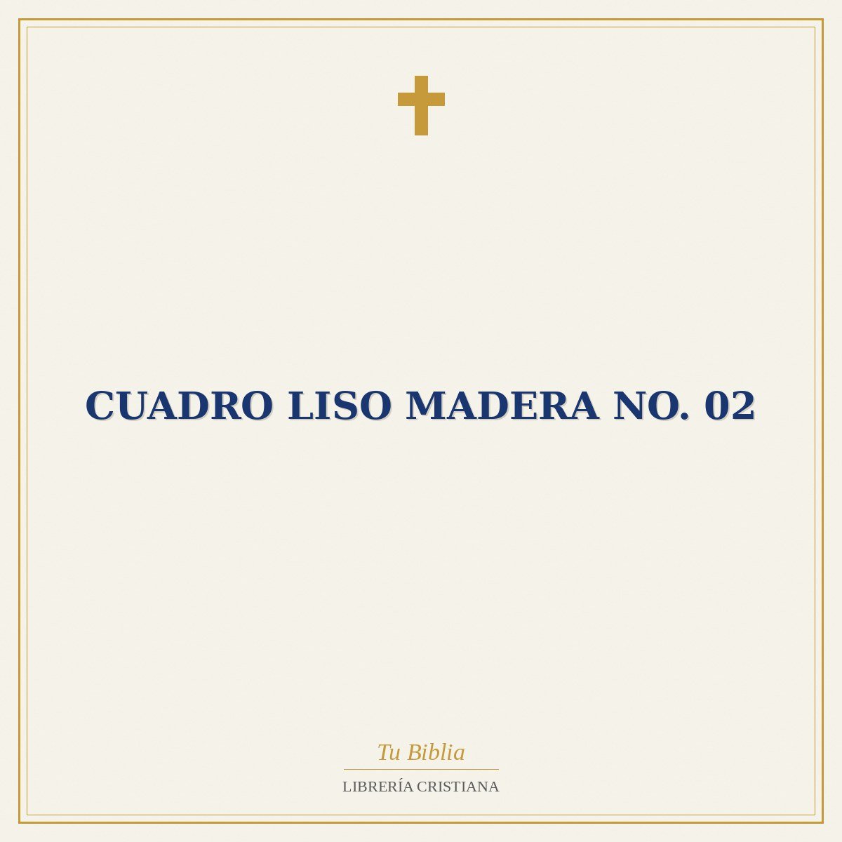 Cuadro Liso Madera No. 02 1 Cuadro Liso Madera No. 02