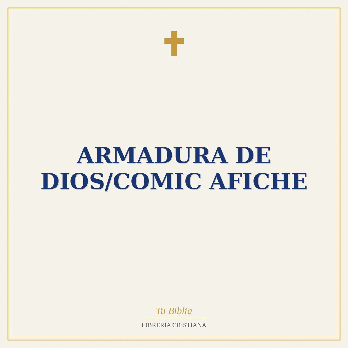 Armadura De Dios/Comic Afiche 1 Armadura De Dios/Comic Afiche
