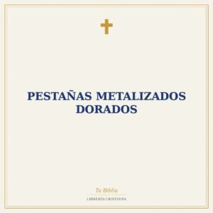 pestañas metalizados dorados