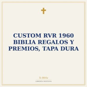 Custom RVR 1960 Biblia regalos y premios, tapa dura