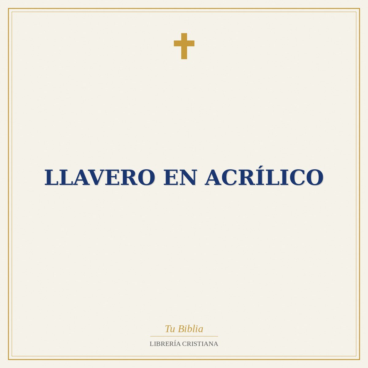Llavero en acrílico 1 Llavero en acrílico