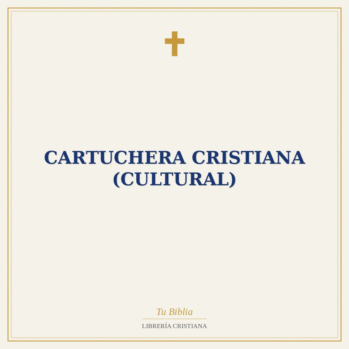 Cartuchera Cristiana (Cultural) 1 Cartuchera Cristiana (Cultural)