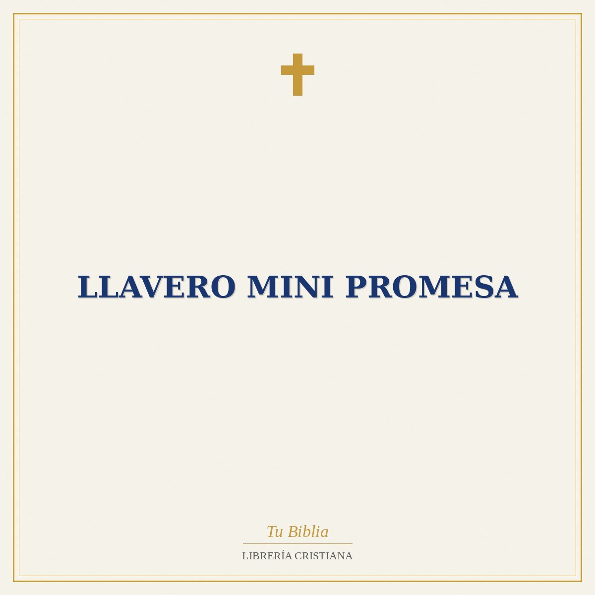 Llavero Mini Promesa 1 Llavero Mini Promesa