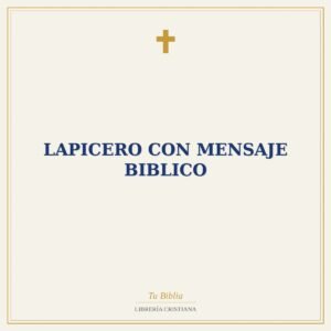Lapicero con mensaje biblico