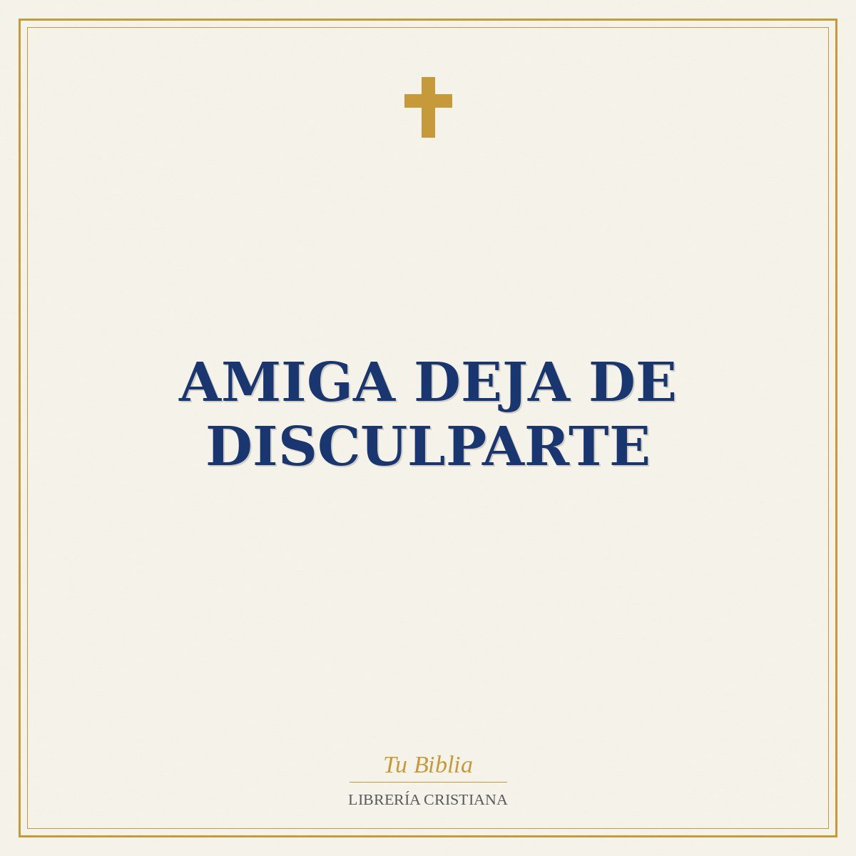 Amiga deja de disculparte 1 Amiga deja de disculparte