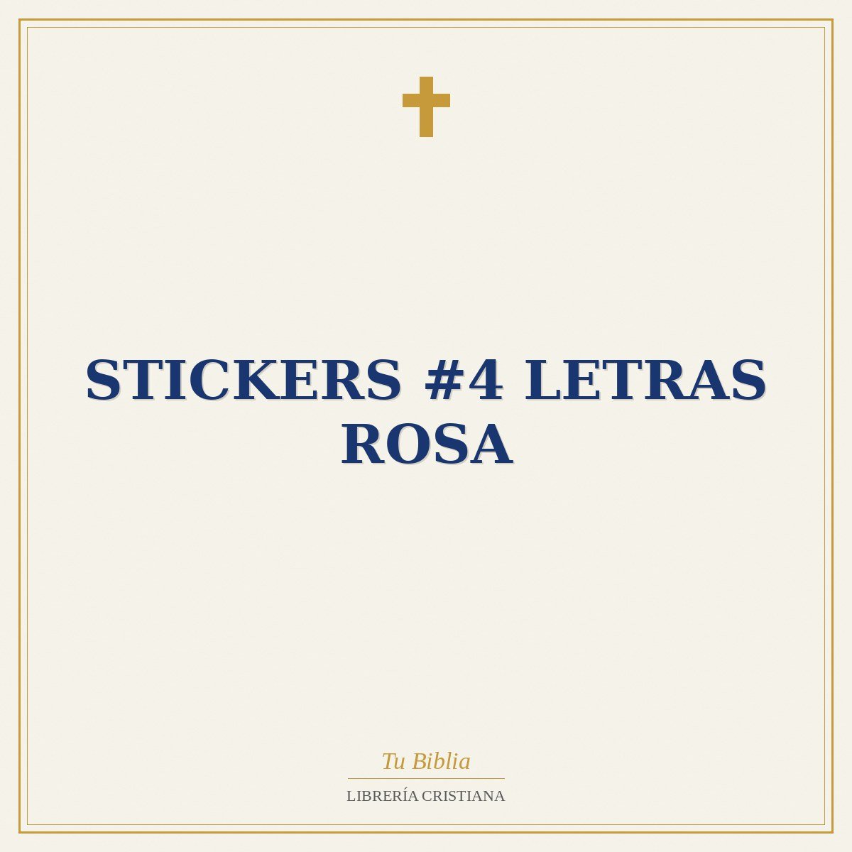 Stickers #4 Letras Rosa 1 Stickers #4 Letras Rosa