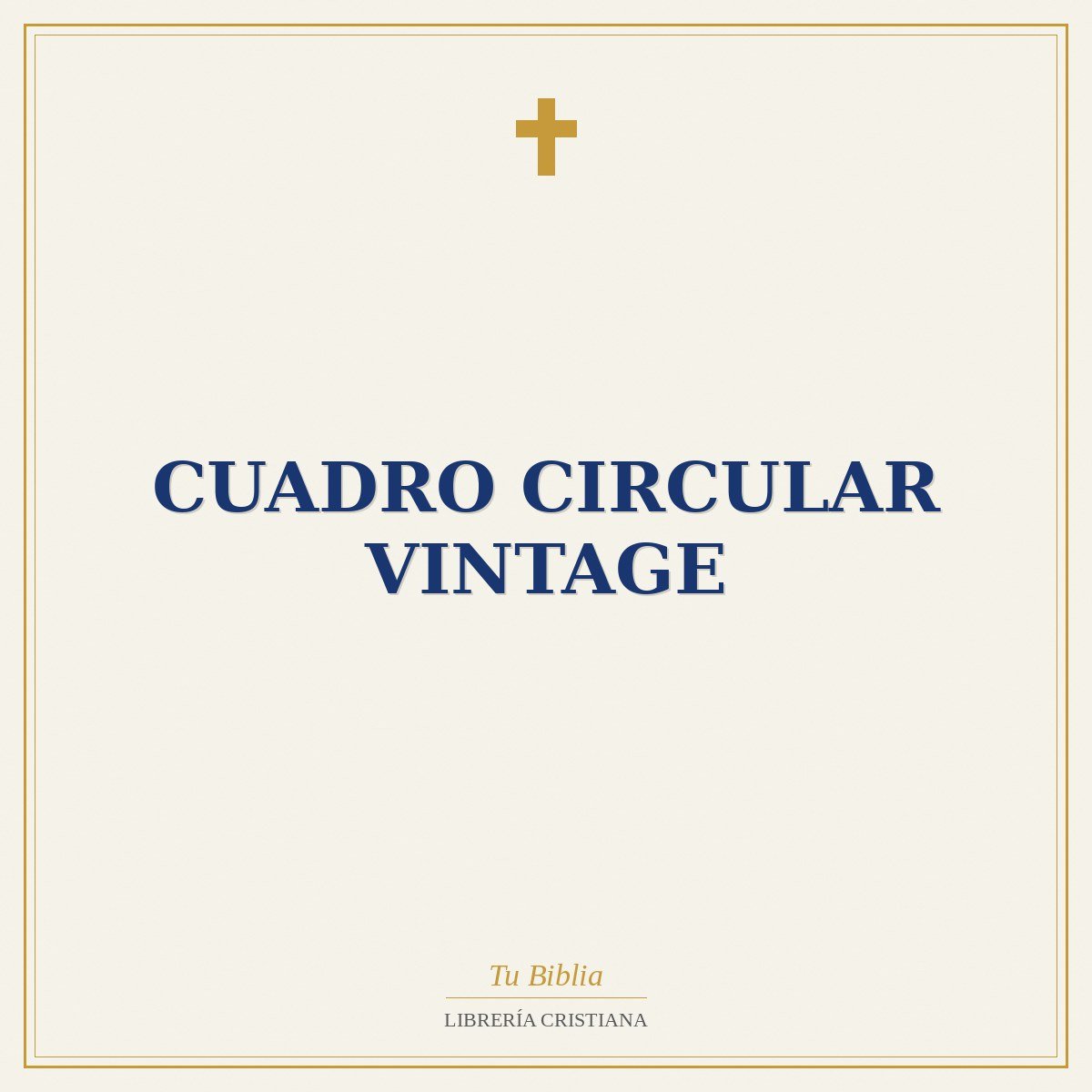 Cuadro Circular Vintage 1 Cuadro Circular Vintage