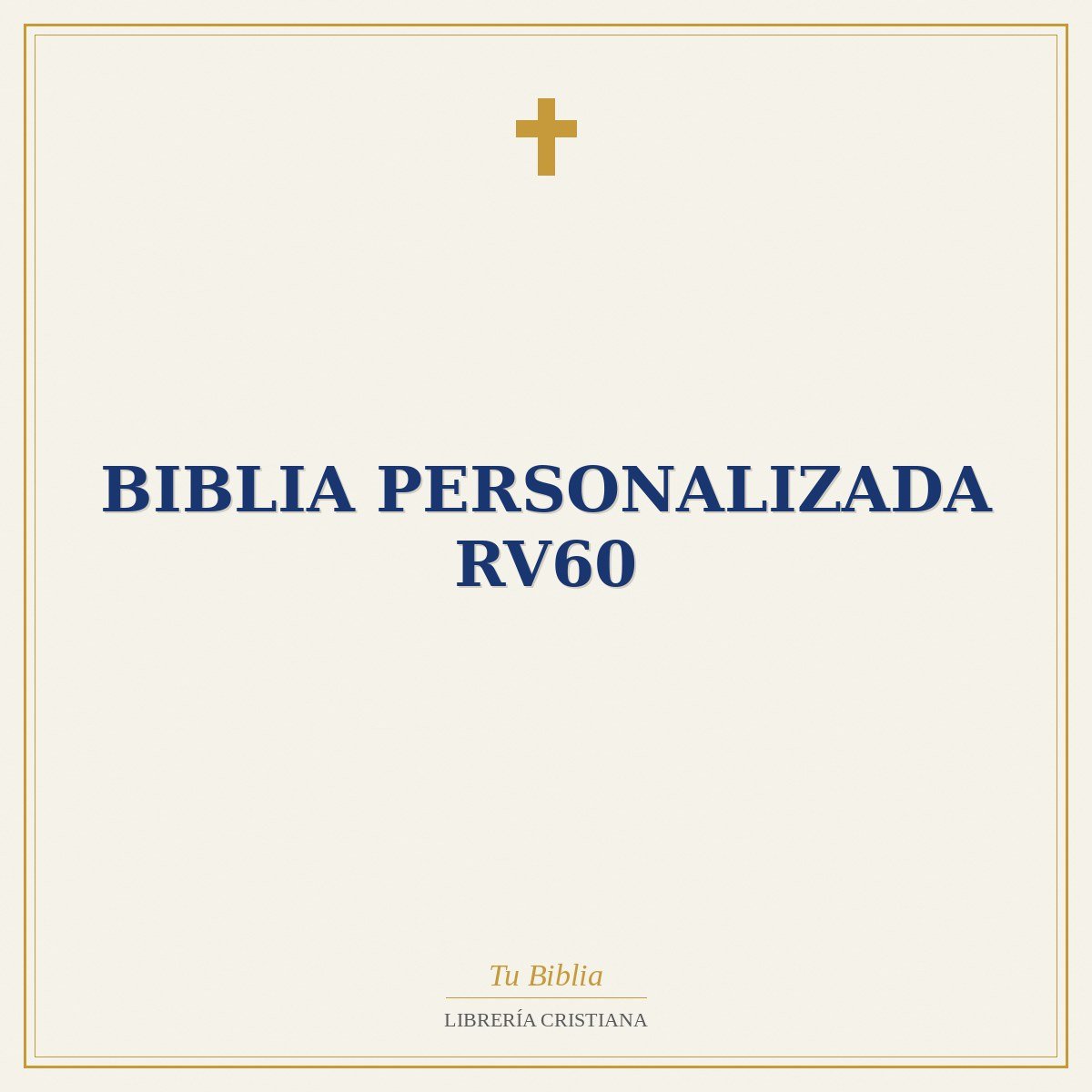 Biblia personalizada RV60 1 Biblia personalizada RV60