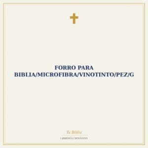 Forro Para Biblia/Microfibra/Vinotinto/Pez/G