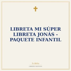 Libreta Mi Súper Libreta Jonás - Paquete Infantil