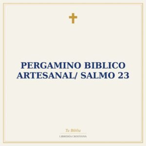 Pergamino Biblico Artesanal/ Salmo 23