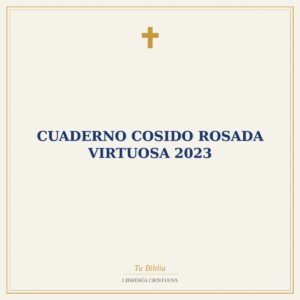 Cuaderno cosido rosada virtuosa 2023