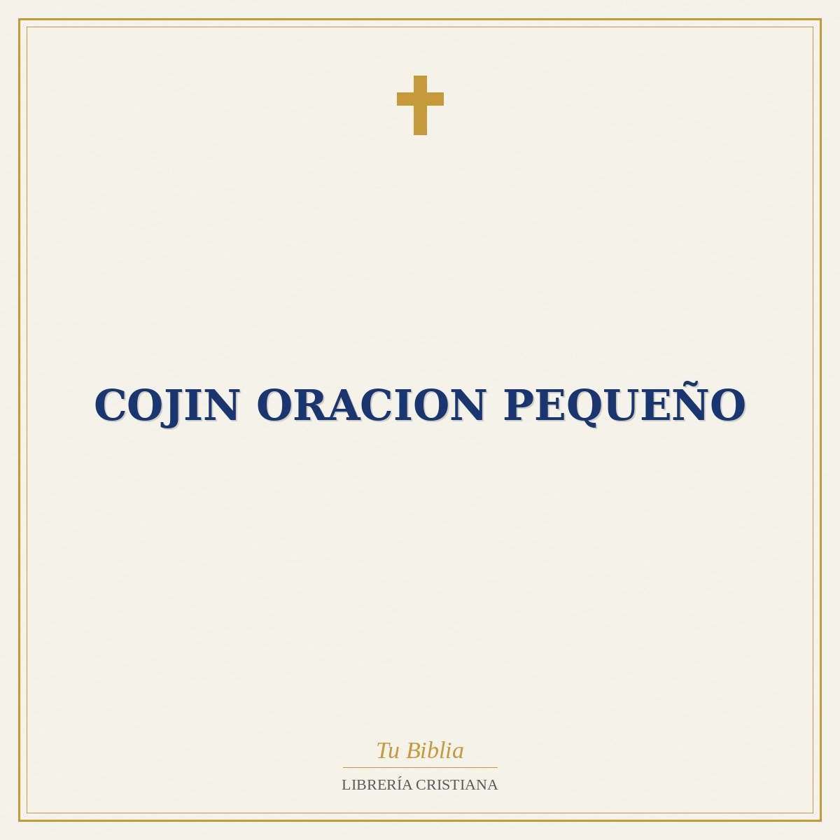 Cojin Oracion Pequeño 1 Cojin Oracion Pequeño