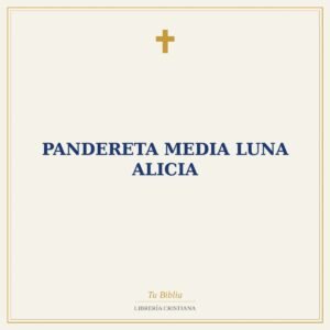 Pandereta Media Luna Alicia