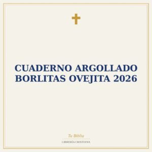Cuaderno Argollado Borlitas Ovejita 2026