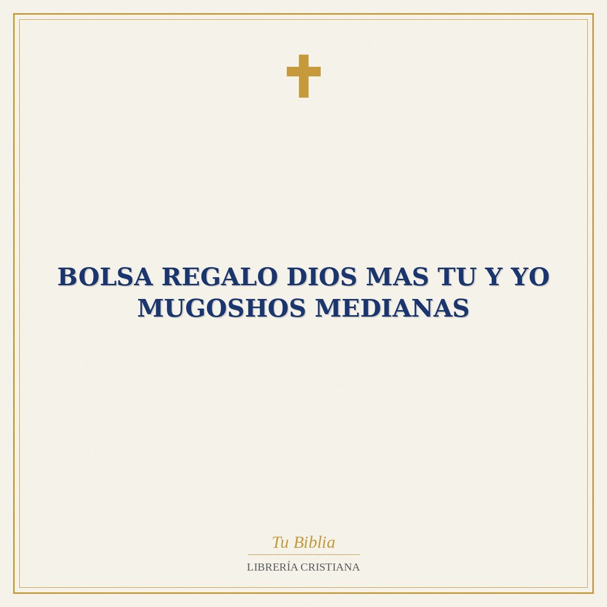 Bolsa Regalo Dios Mas Tu Y Yo Mugoshos Medianas 1 Bolsa Regalo Dios Mas Tu Y Yo Mugoshos Medianas