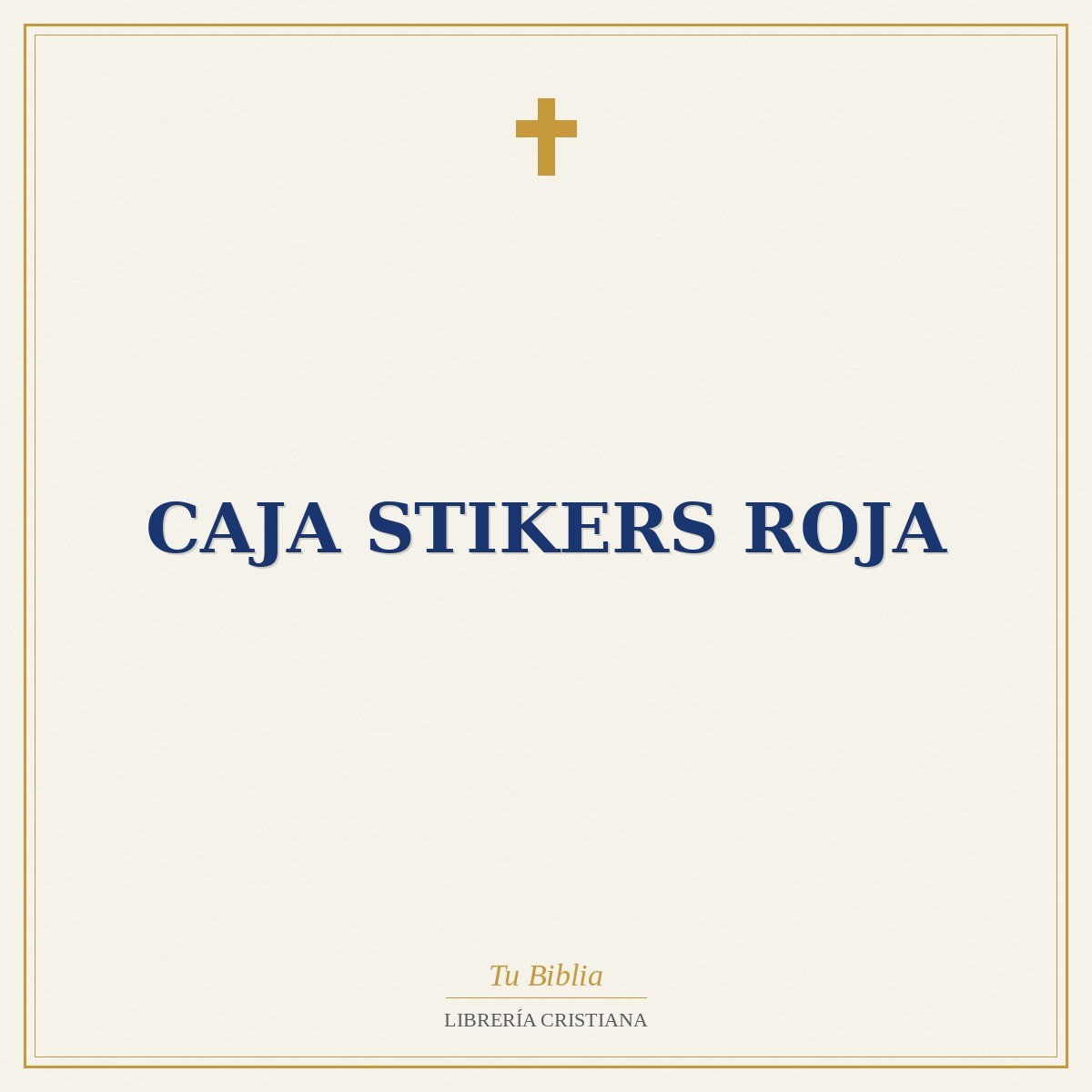 Caja Stikers Roja 1 Caja Stikers Roja