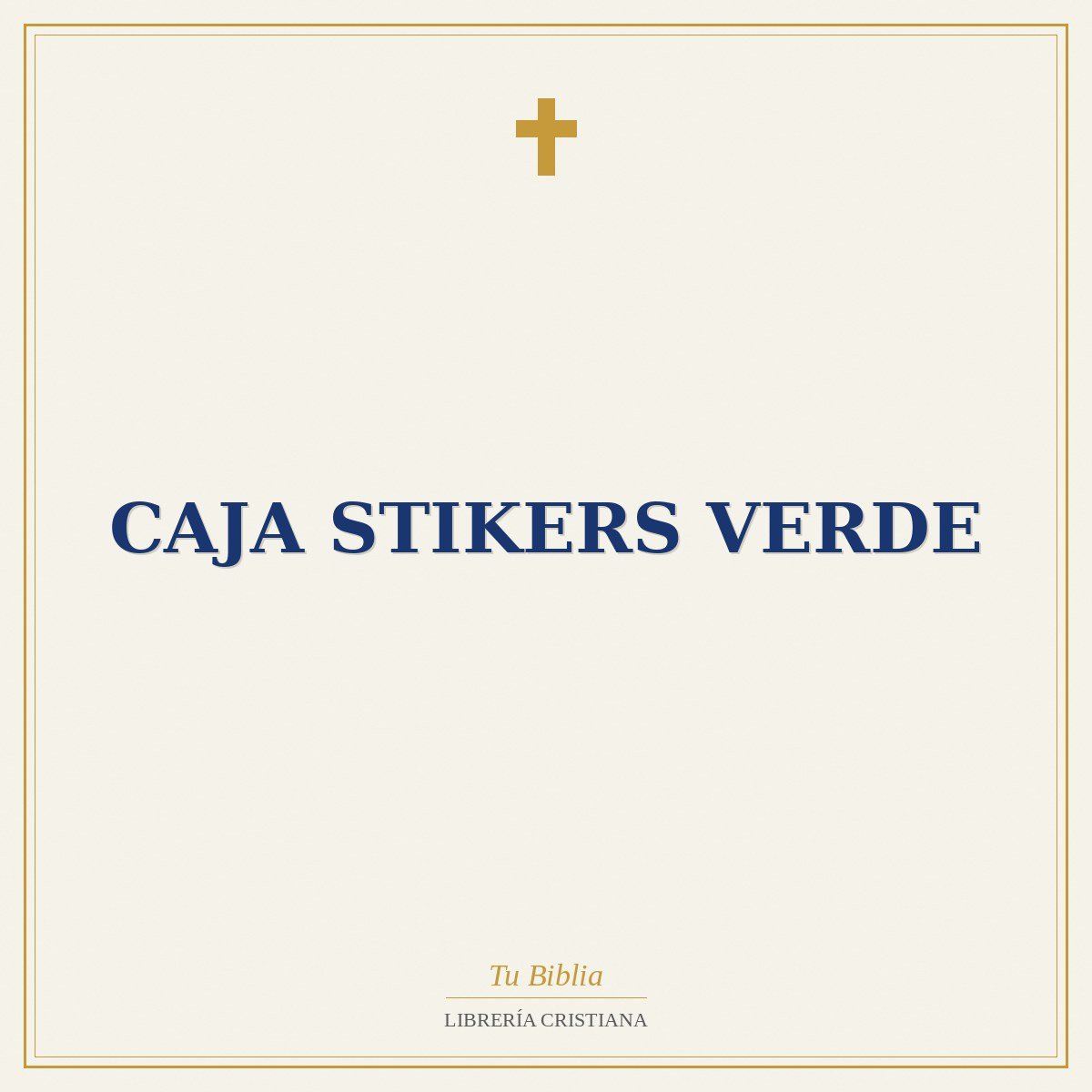 Caja Stikers Verde 1 Caja Stikers Verde
